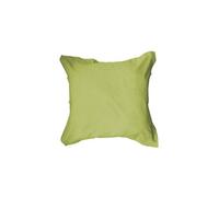 Taie oreiller 100% coton 57 fils coloris fougère 75x75