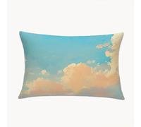 Taie Oreiller 30 x 50 Housse Coussin Rêve Grand Velours Housse de Coussin avec Fermeture éclair Invisible, Nuage Protege Oreiller pour Salon Chambres Canapé, Décoration intérieure de Noël 2Y-721