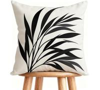 Taie Oreiller 40 x 40 cm Housse de Coussin Blanc Coussin De Canapé Lin pour Maison Décorer Planter 6-ZV453