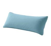 Taie Oreiller 50x135cm 1 PCS en Premium Microfibre, Housse Coussin avec Fermeture Éclair Invisible, Taie d Oreiller Hypoallergénique et Respirante, Céleste