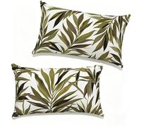 Taie Oreiller 50x60 cm Lot de 2 Planter Housse de Coussin 50 x 60 cm Coussin Decoratif Lit Lin Exterieur Cushion Covers Couleur Unie pour Été Chaise Canape Chambre Terrasse Décoratifs, Gifts 7-511J79