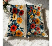 Taie Oreiller 50x70cm Rouge Housse De Coussin Protege Oreiller,Housse De Coussin Couleur Orange,Tissu Respirant Et Durable pour Intérieur Élégant,Double Face Utilisable,Décoration D'Intérieur 0q-231