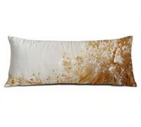 Taie Oreiller 60 x 180 cm Automne Housses de Coussin de Positionnement Latéral Doux Lin Resistant Resistant Fleur Taie de Traversin, Améliorer Sommeil Qualité Housse Coussin, pour Lit Canapé B-6710