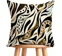 Taie Oreiller 80 x 80 cm Housse de Coussin Bande Coussin De Canapé Lin pour Maison Décorer Paysage 4-T1FWG