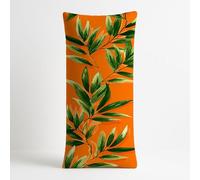 Taie Oreiller Longue, Étendu Housse Coussin 90 x 30, Protege Oreiller 30x90cm Impression Recto Verso Intégrale Orange brûlé pour Housse Coussin de Grossesse Cadeau Decoration Maison Plantes 0 FGYB2082