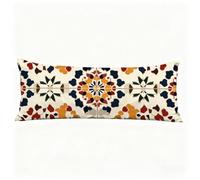 Taie Oreiller Maroc Oreiller de Corps Moderne Taie de Traversin 145 x 40 cm (Lot de 1) Coussin pour Dormeur Latéral, Impression Recto Verso Velour Taies D'oreillers pour Salon Lit Coussin Long H0-654