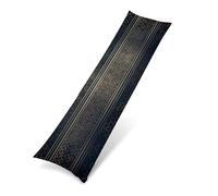 Taie Oreiller moderne Simple, Housse de Coussin de Corps en Velours Doux 55x165 cm，Taie d'Oreiller Longue Décorative pour Lit et Canapé，Protection de Traversin Respirante avec Long Zip Caché 0J-858