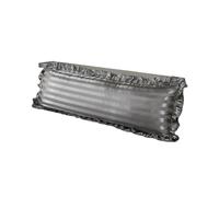 Taie Oreiller Soie 1 taie d'oreiller décorative en Satin de Polyester à Volants(Light Grey)