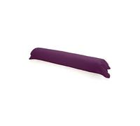 Taie traversin 100% coton 57 fils coloris deep purple 45x185