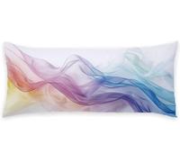 Taie Traversin 105 cm Couleur Taie Oreiller Simplicité Coussin de Grossesse Lin Protège Oreiller Housse de Coussin Decoration Maison Oreillers Rectangulaire, pour Dormeur Latéral sur Le Lit C - 77