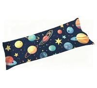 Taie Traversin 140 cm Manga, Housse de Traversin 140x40cm Univers, Lavable - Anti-Froissage - Durable - Dormeur Confortable Taie Oreiller, Housse Coussin Velours pour Déco Salon Canapé Chambre S3-308