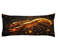 Taie Traversin 35x105cm Amour Taie Oreiller Blanc Coussin de Grossesse Coussin de Corps pour Dormir sur Le Côté, Rectangulaire, Dormeur Latéral sur Le Lit Décoration, Oreiller d'été Kl-1