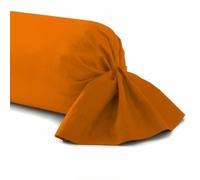 Taie traversin - HOMEROKK - 45 x 185 cm - 100% coton - Orange - Tissu traité résistant