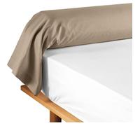 Taies de Traversin - PROMO LINGE - NOA - Coton - 185 x 85 cm - Sable