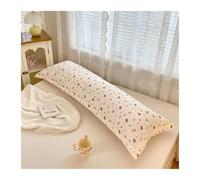 Taies d'oreiller Plain Color Pillow Cover Long Pillowcase Home Cushion Covers Double Pillowsham Skin-Friendly Pillow Case(Color4,48x120cm 1pc)