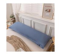 Taies d'oreiller pour Dormeur sur Le Côté 1pc Polyester and Hemp Double Long Pillowcases, Pillowcase Lover Sleeping Bedding(Color4)