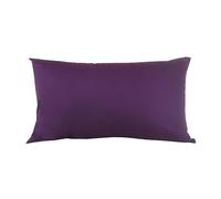 Taies d'oreiller pour la maison, l'hôtel, la literie taie d'oreiller en sergé - 14 violet foncé - 65 x 65 cm