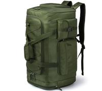 TAIHOYIN Sac de Voyage Homme 70L Grand Sac a Dos Week-End/Sport avec Compartiment à Chaussures pour Sport, Fitness, Voyages, Camping Duffel Bag, Vert