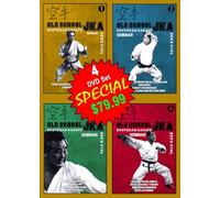 TAIJI KASE (Vol-1, 2, 3 et 4) (4 DVD Set Special) Old School Shotokan JKA Seminars