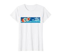 【Taiko no Tatsujin】 Taiko no Tatsujin 023 T-Shirt, Femme, Blanc, XXL