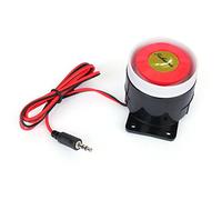 Taikuwu Sirène d’Alarme Filaire 12V 120dB - Avertisseur Haute Puissance pour Système GSM, Sécurité Maison Antivol, Accessoire Dissuasif Intérieur/Extérieur