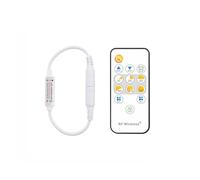 Taikuwu Télécommande LED RF 13 Touches - Dimmer Sans Fil 5-24V pour Ruban LED FCOB 3014/5630/5730/3528 - Contrôle de Luminosité/Modes Effets