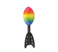 Tail Foam Football - Firm Grip Darts Ball with Howler Whistle | Distance-Optimizing Tail for Kids, Easy Catching, Early Education, Outdoor Play, Sensory Learning and Party Games
