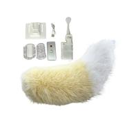 Tail for Car - Voice Remote Control, Rechargeable Plush LED Electric Tail