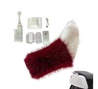 Tail for Car - Voice Remote Control, Rechargeable Plush LED Electric Tail