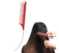 Tail Hair Comb - Point Stylist Comb, Static Free Grooming Tool, Reliable Sectioning Blowout | Instrument de coiffure personnel durable pour la création de pièces qui tapissent les cheveux