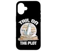 Tail on page pause the plot Coque pour iPhone 16