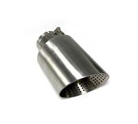 Tail Pipe 1 Pcs for Golf 7 GTI Mk7 Matte Stainless Steel Car Muffler Tip Exhaust Tip System Pipe Exhaust Tip Nozzle Universal 57mm 60mm 63mm(70MM in 89MM Out)