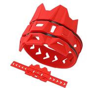 Tail Pipe Guard - Silicone, 15.28x1.77in Motorcycle Escape Tail Pipe Anti-Scalding Ring | Elastic Protective Cover Long-Lasting Exhaust Silencer Protector, Muffler Sleeve For Motorcycles, Maintenance