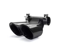 Tail Pipe Pipe for 718 for Boxster for Cayman 2016-2020 Muffler Tip Tailpipe 304 Stainless Steel Exhaust Tip(Black B)
