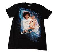 TAILAD Bob Ross No Mistakes Just Happy Accidents Graphic T-Shirt Men Sizes
