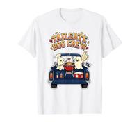 Tailgate Boo Crew Party Ghostly Road Trip Vacances Halloween T-Shirt Graphique avec Valeur, Homme, Blanc, M