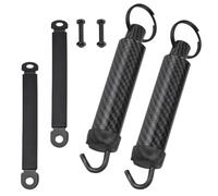 Tailgate Bracket - Serrure de ventilation pour animal de compagnie avec crochet de verrouillage pour couvercle de coffre - Fibre de carbone renforcée, design de force réglable pour porte de voiture