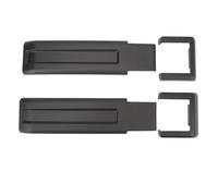 Tailgate de la Voiture Horaire à Charnière Couvre, Support de Protection ABS pour JK 2007-2018, Porte de Queue Supérieure Inférieure 55397092AC 55397091AC Protection de Charnière