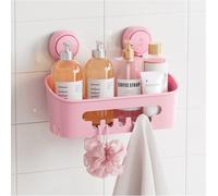 TAILI Etagere Douche Ventouse éTagèRe De Douche Etagere Ventouse Salle De Bain Robuste Avec Ventouse Sous Vide, Panier De Rangement Amovible Sans PerçAge Pour Shampoing Et Articles De Toilette
