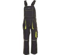 Taille 170/176 Enfants Salopette Junior Planam anthracite jaune Modèle 6120