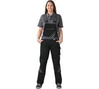 Planam Highline 2719 Salopette pour Femme en Ardoise et Zinc Noir Taille 34