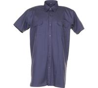 Taille 41/42 Hommes Planam Chemises Chemise croisée 1/4 manches grise Modèle 0405
