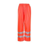 Taille 4XL Hommes Planam Pantalon de pluie haute visibilité/anti-intempéries Uni uni-orange Modèle 2064