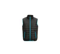Taille 4XL Unisexe Planam extérieur hiver Lézard gilet noir bleu modèle 3698