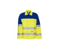 Taille 54 Hommes Planam Major Protect Veste de sécurité 1 couche jaune-verte/bleu-grain Modèle 5202