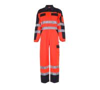 Taille 64 Homme Planam Combinaison de Rallye haute visibilité bicolore orange marine Modèle 2036