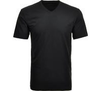 Taille 6XL Ragman T-shirt homme double pack col V noir modèle 40057