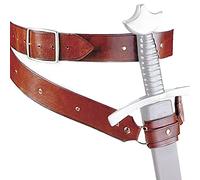 Taille Ceinture D'épée Médiévale Réglable, Antique Grenouille Fourreau Punk Médiéval avec L'étui Courroie Boucle Cuir D'unité Centrale