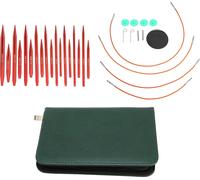 Taille circulaire de la pression de l'aiguille conception interchangeable aluminium acier inoxydablePolyuréthanetricot détachable pour le ménage