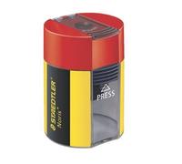 Taille-Crayon - 1 Trou - Avec Réservoir En Plastique - Staedtler - Noris